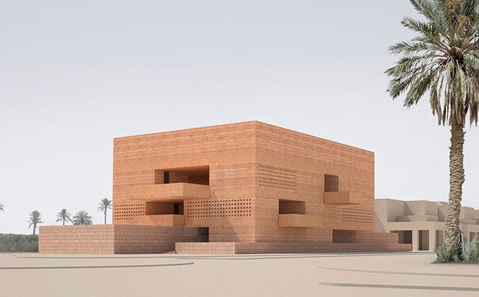 david chipperfield architects the marrakech museum for photography and visual arts MMP designboom 02 e1462931199222