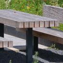 Modern Outdoor Table.Bench | MODERNi