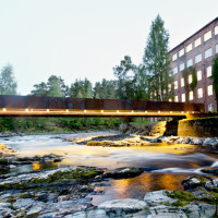 Corten Steel Pedestrian Bridge | CTRL+N