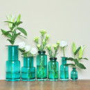 Pure-water-blue-handmade-glass-flower-arranging-device-hydroponic-plants-american-style-home-decoration-vase