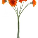 Silk-Orange-Gerbera-Wedding-Flower-Stems-2