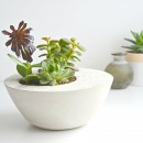 diy-minimalist-round-concrete-planter-1